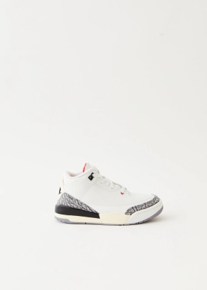 Air Jordan 3 Retro 'White Cement Re-imagined' (PS) Sneakers