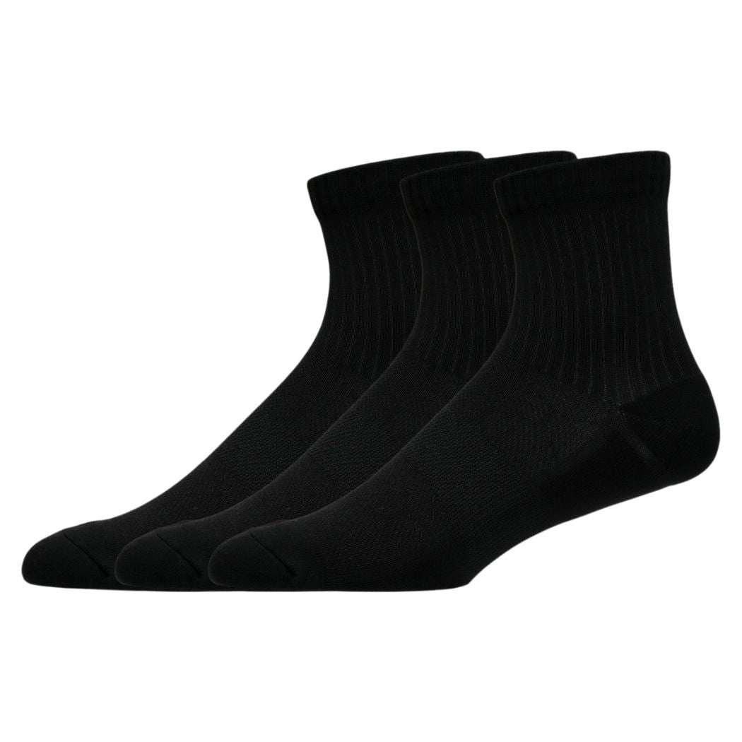 asics Practice Quarter 3Pairs Unisex Socks