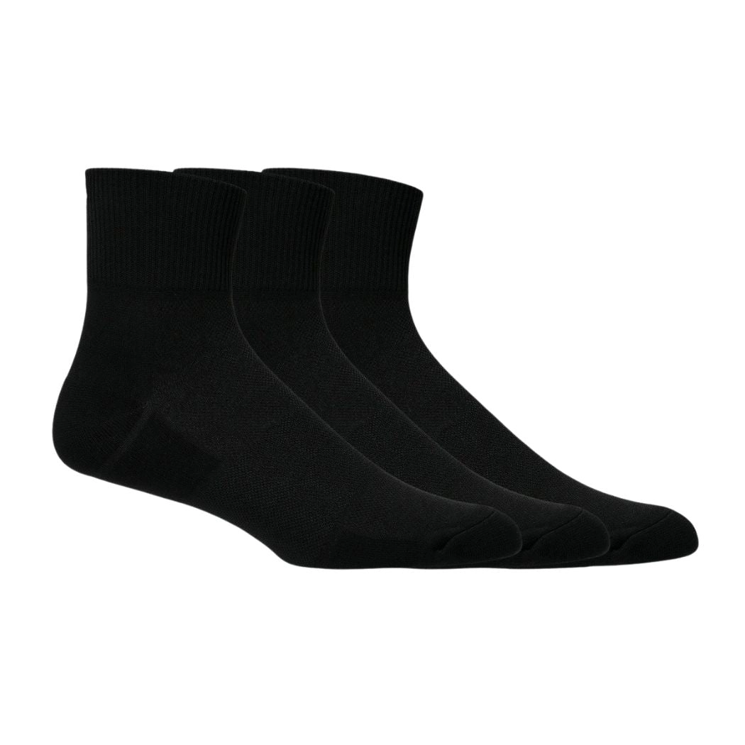 asics Running Quarter 3P Unisex Socks