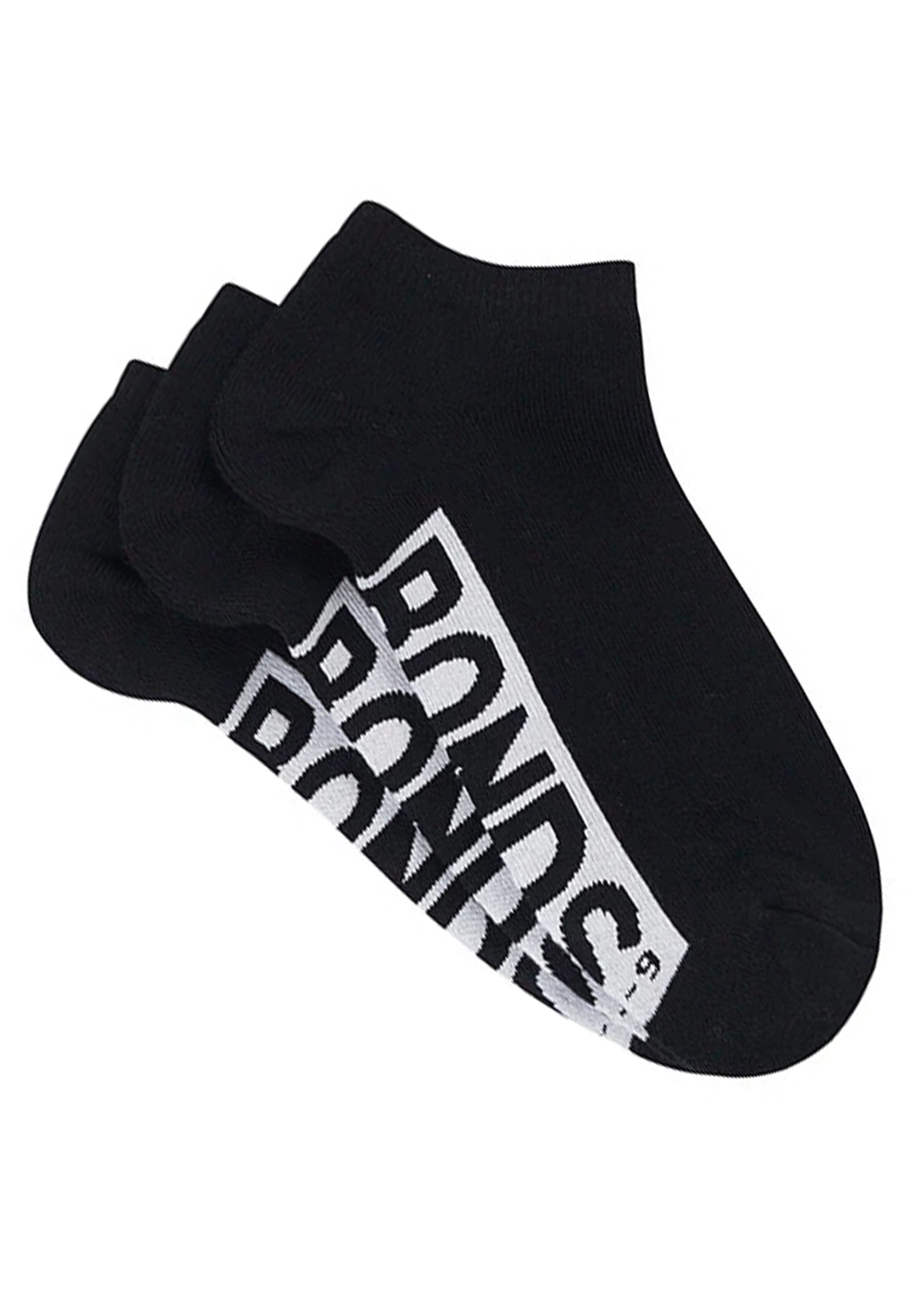 Bonds Adults Cushioned Low Cut 3 Pack Black