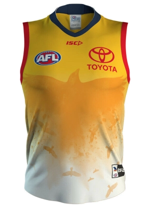 ISC Mens Adelaide Crows 2019 Training Guernsey <BR> AC19JSY07M