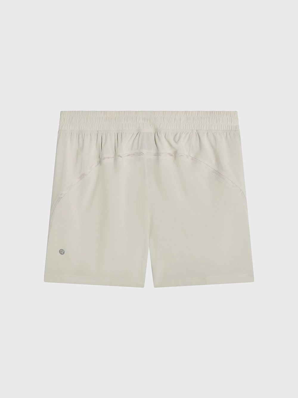 LULULEMON BONE PACE BREAKER LINERLESS SHORT 5"