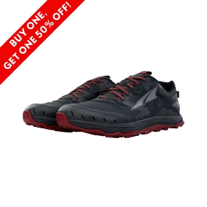 Men's Lone Peak 6 - Black/Gray (Regular Width)