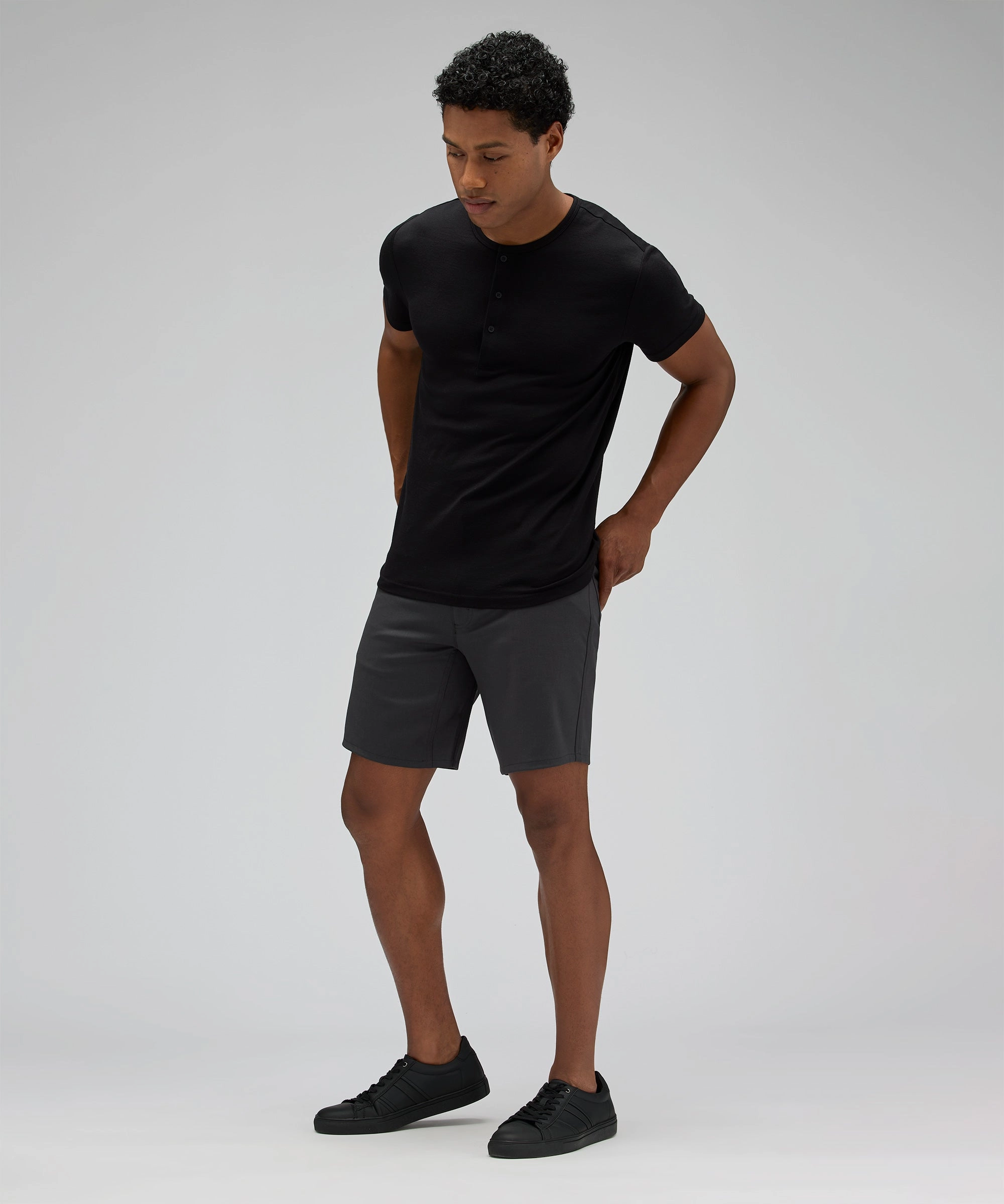 Men’s Merino Short Sleeve Henley