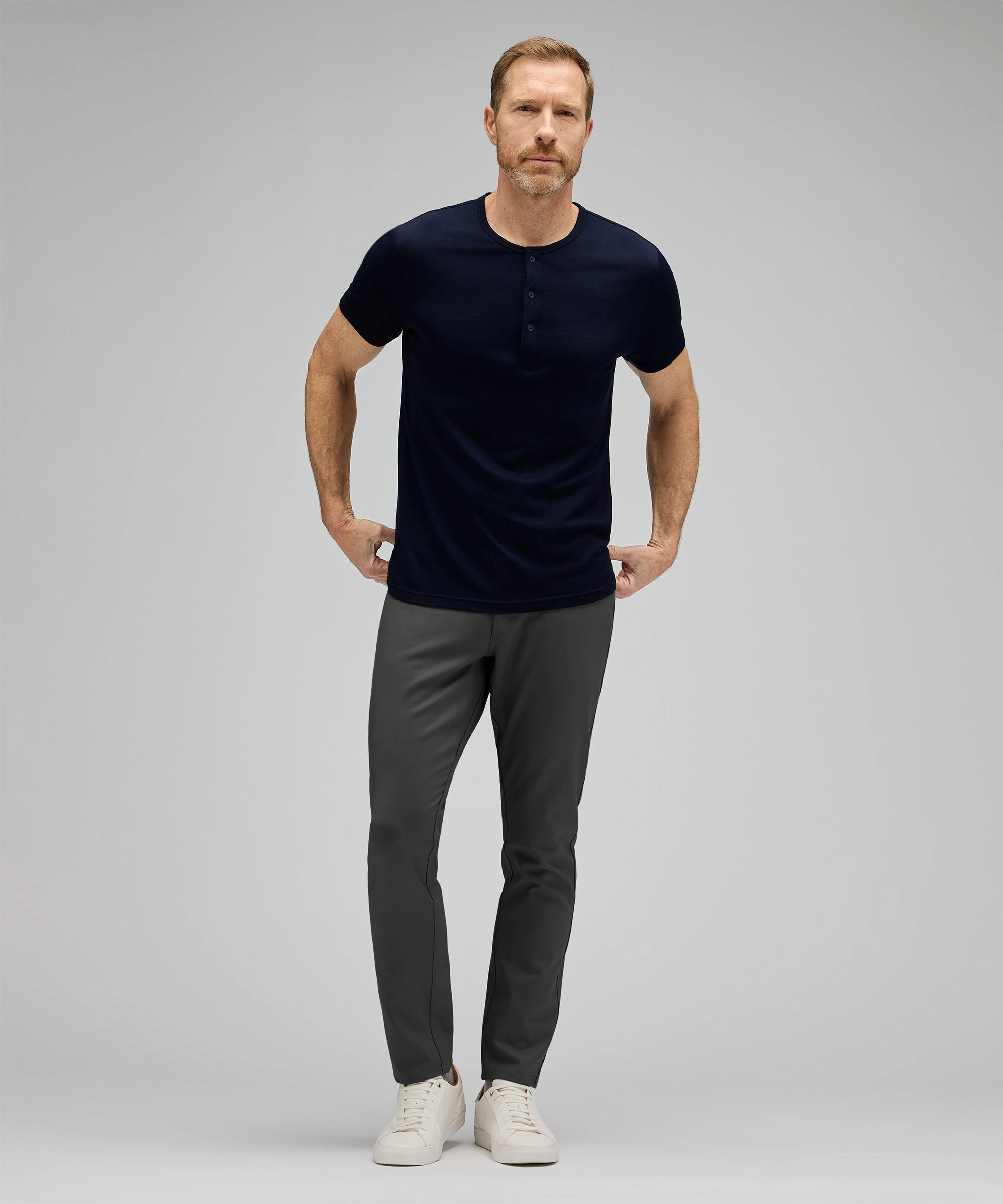 Men’s Merino Short Sleeve Henley