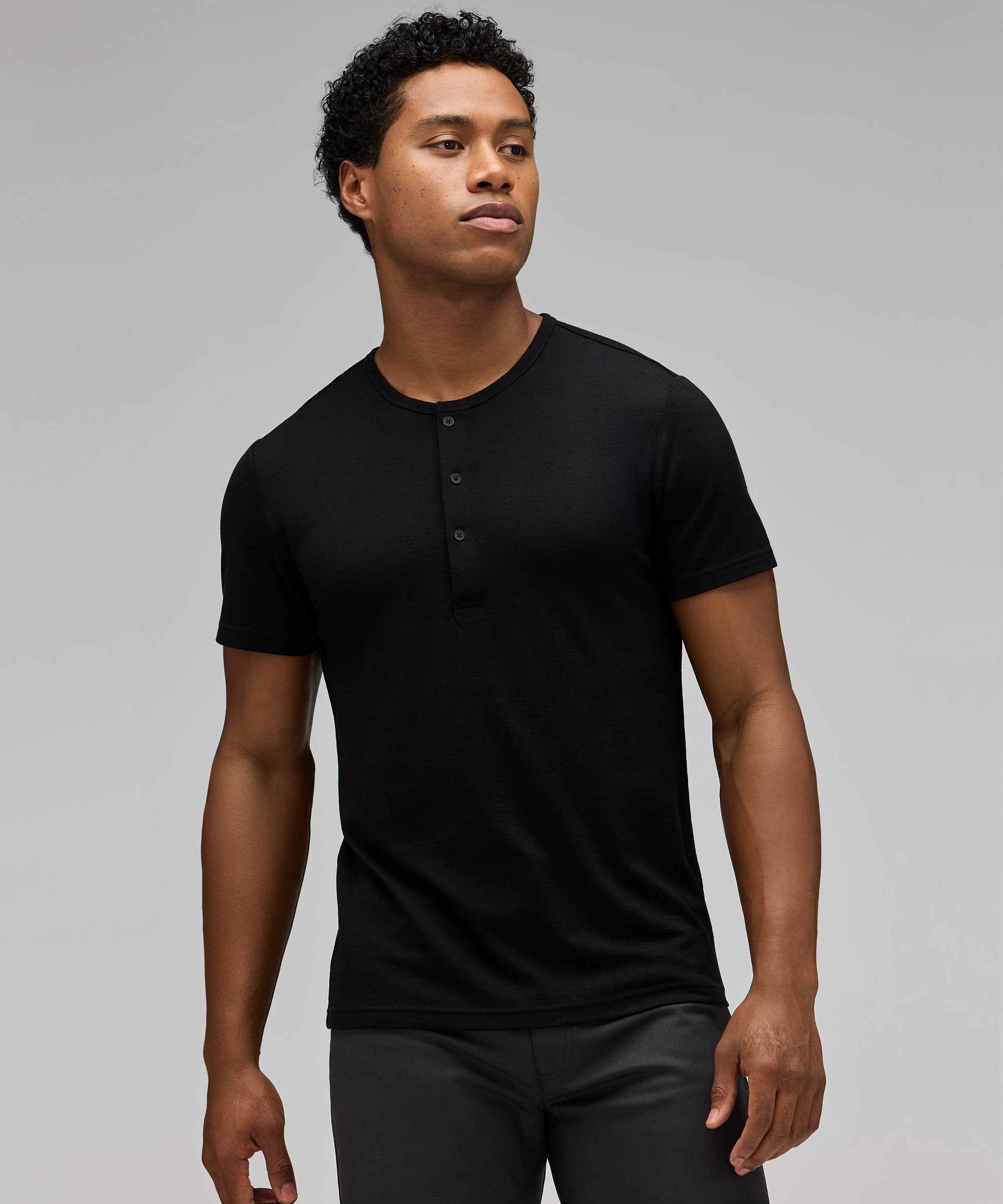 Men’s Merino Short Sleeve Henley