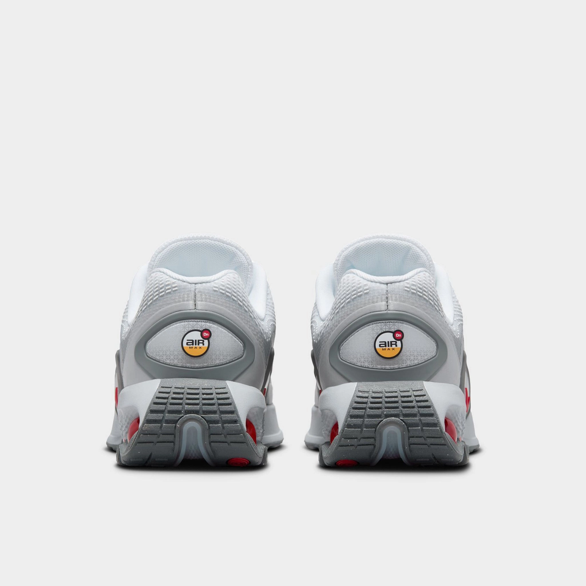 Nike Air Max DN GS Light Smoke Grey / University Red - White