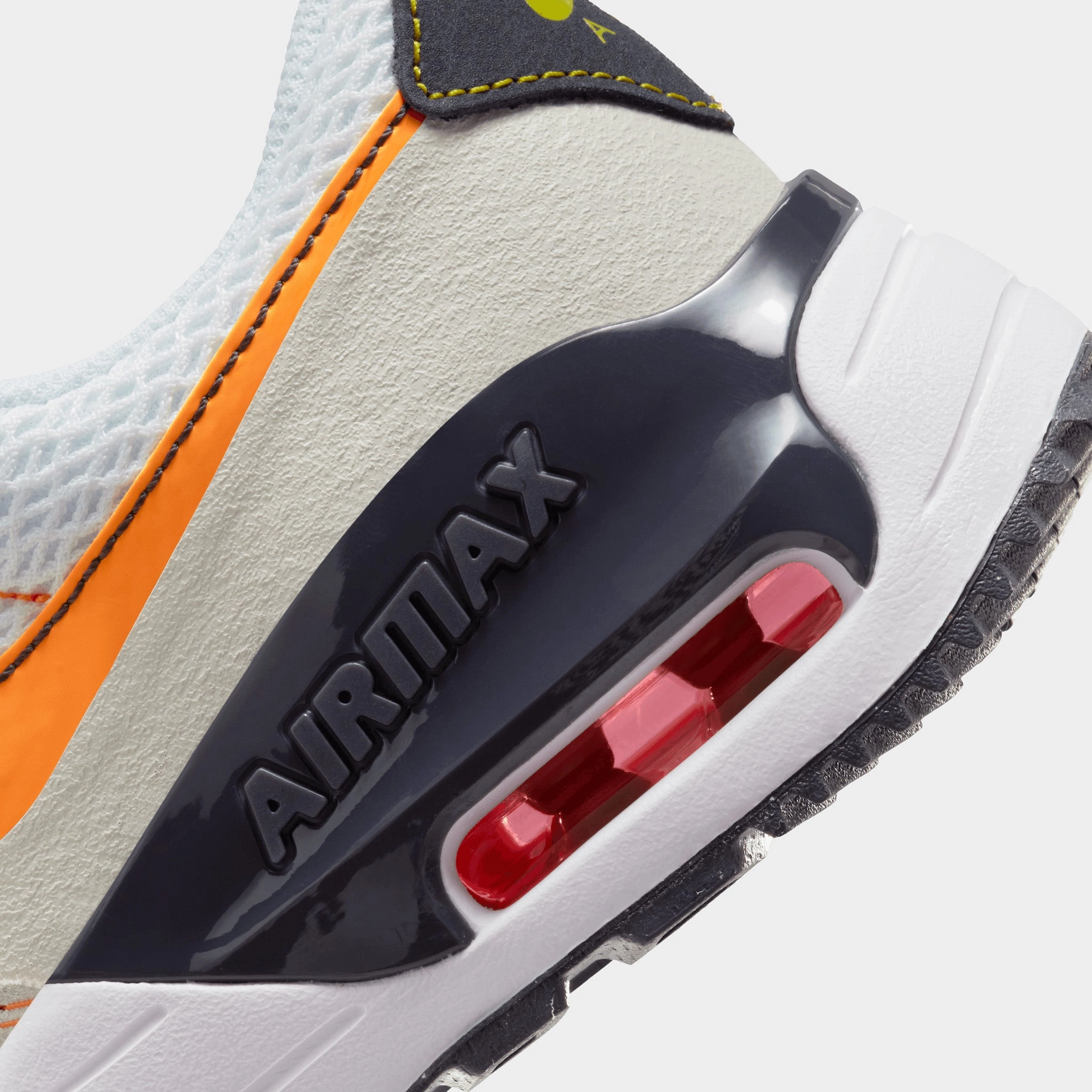 Nike Air Max SYSTM GS White / Vivid Orange - Sail
