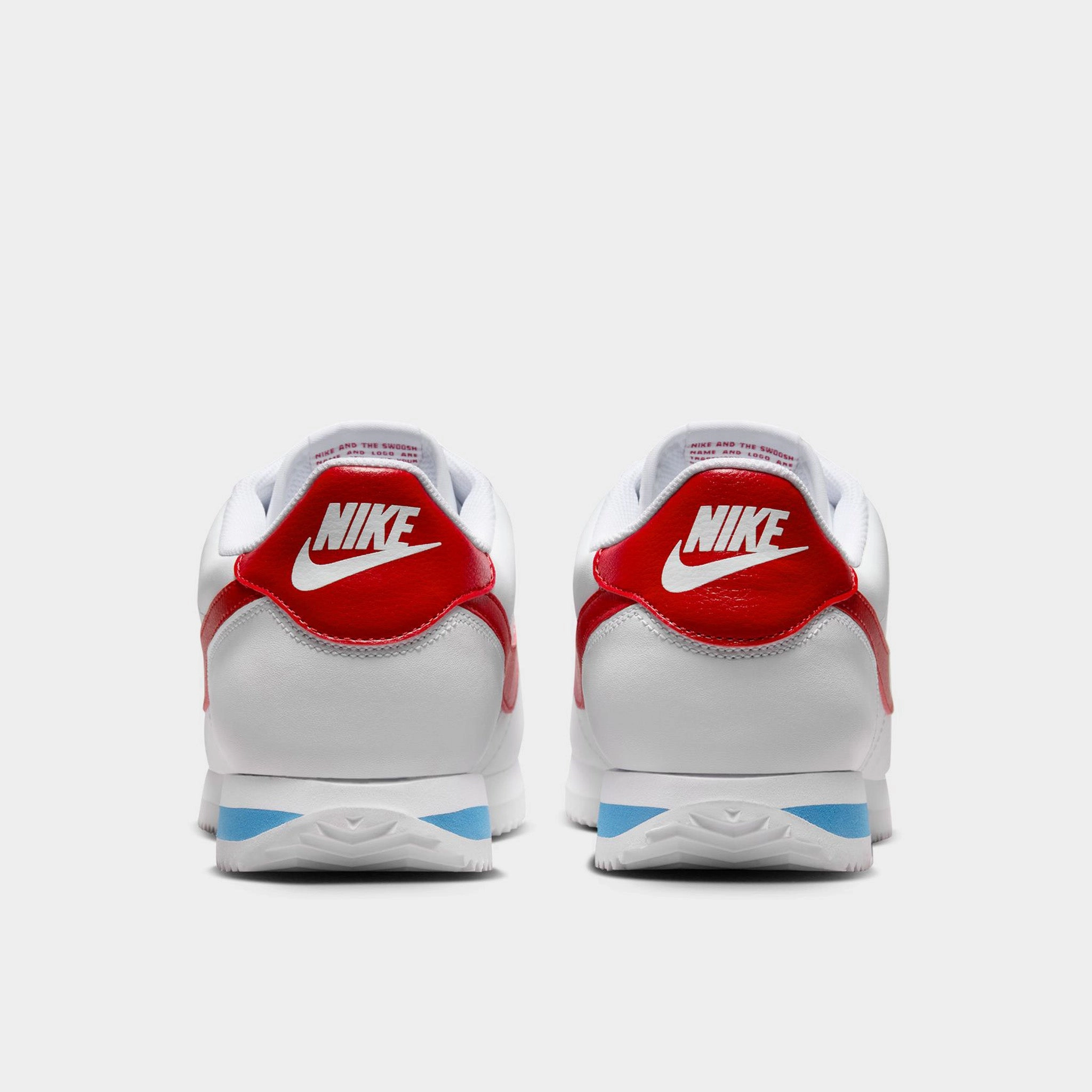 Nike Cortez White / Varsity Red - Varsity Blue