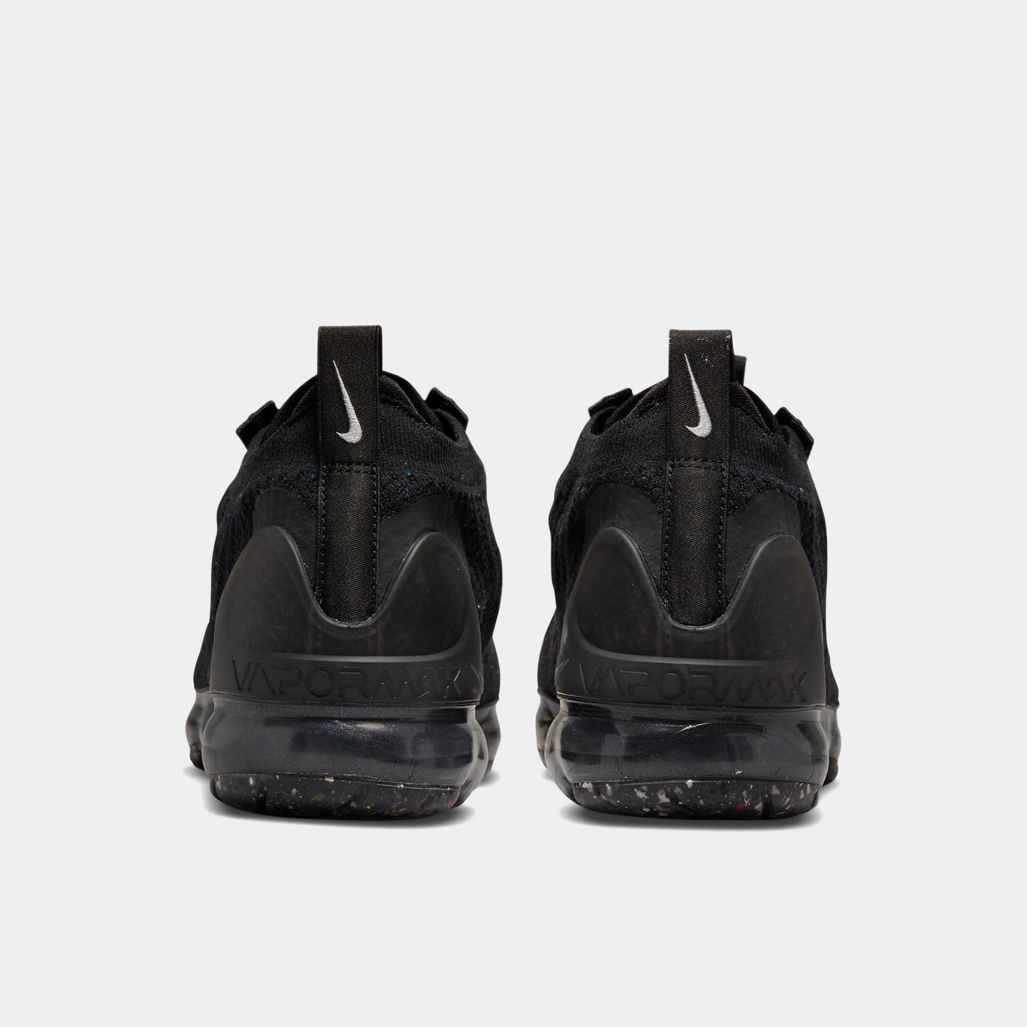Nike Women's Vapormax 2021 Flyknit Black / Black - Metallic Silver
