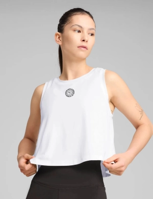 Puma x Hyrox Cloudspun Sleeveless Top - White