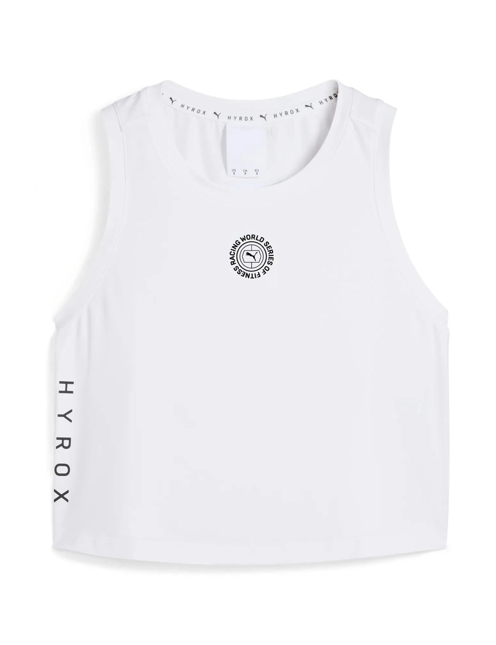 Puma x Hyrox Cloudspun Sleeveless Top - White