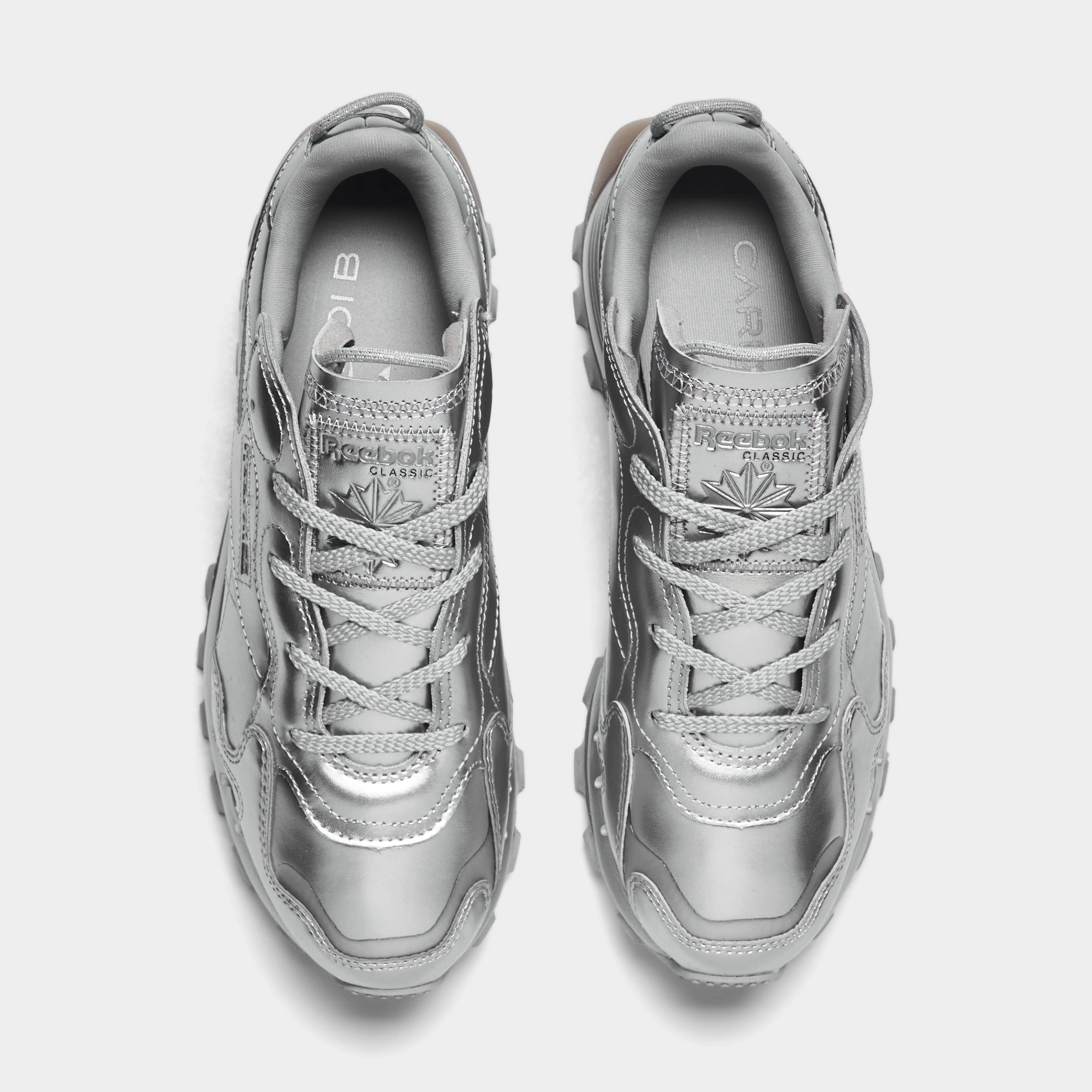 Reebok x Cardi B Women's Classic Leather Pewter / Black