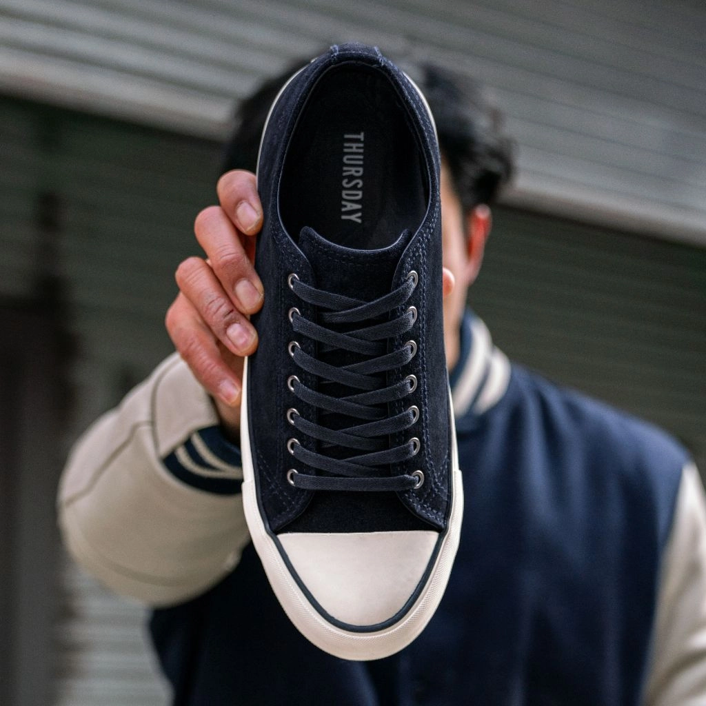 Retro Low Top | Navy
