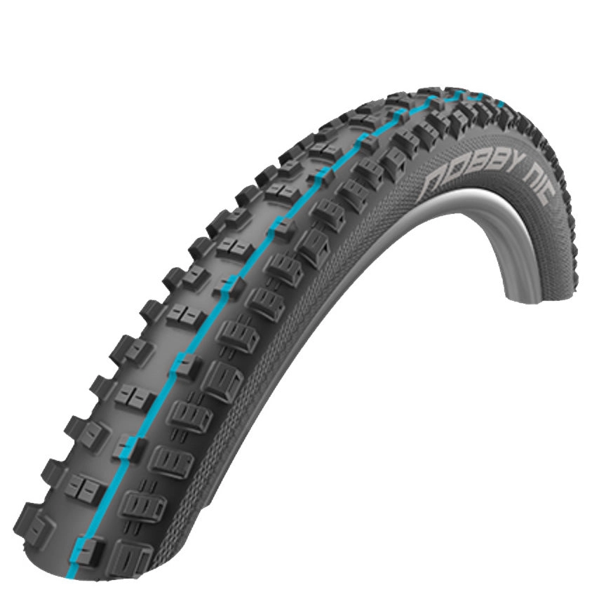 Schwalbe Nobby Nic Tire - 26 x 2.35, Tubeless, Folding, Black, Performance, RaceGuard, Addix, Double Defense