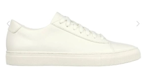 SKECHERS MEN'S ARCH FIT LEGEND OFF-WHITE SHOES