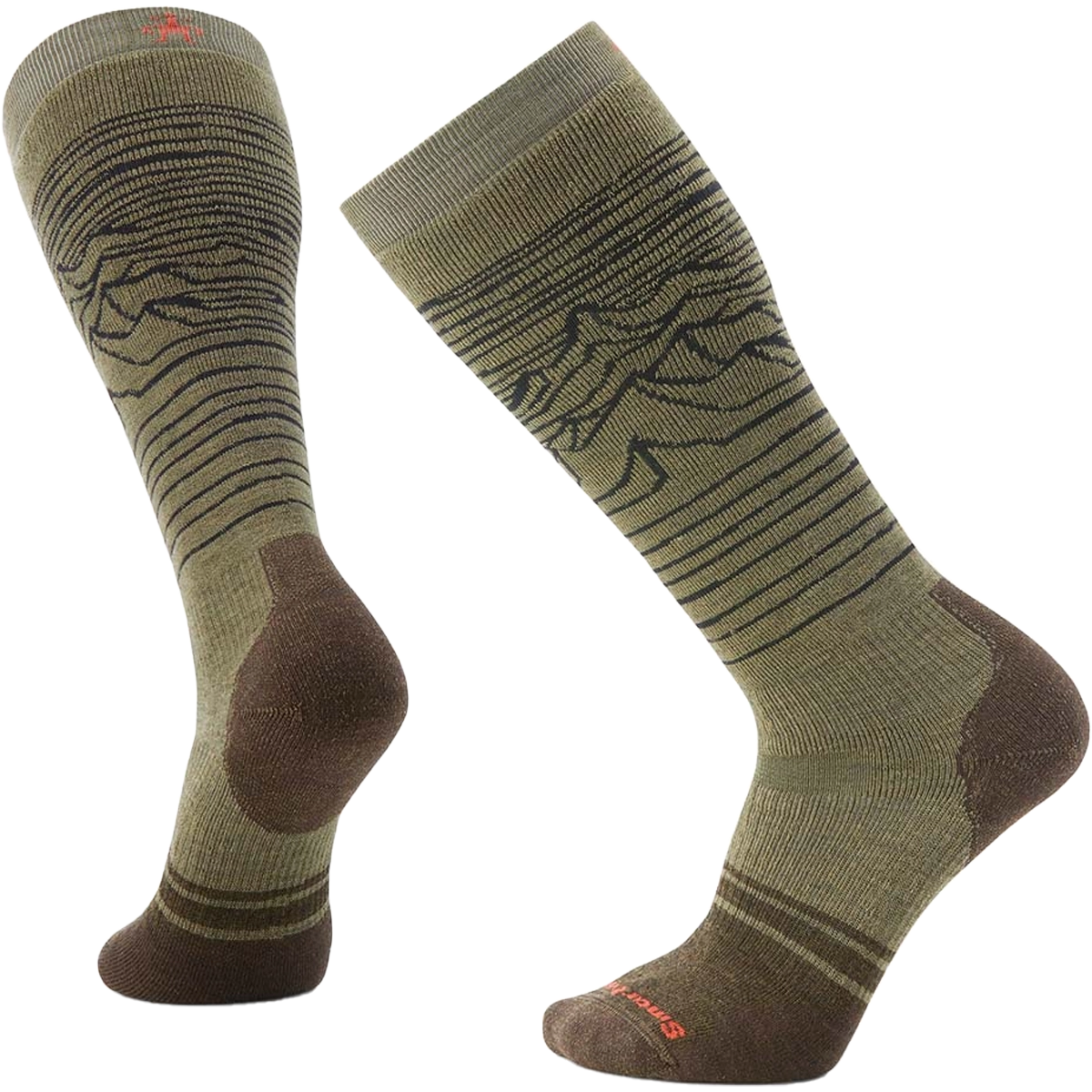 Snowboard Full Cushion Iguchi Pattern OTC Socks