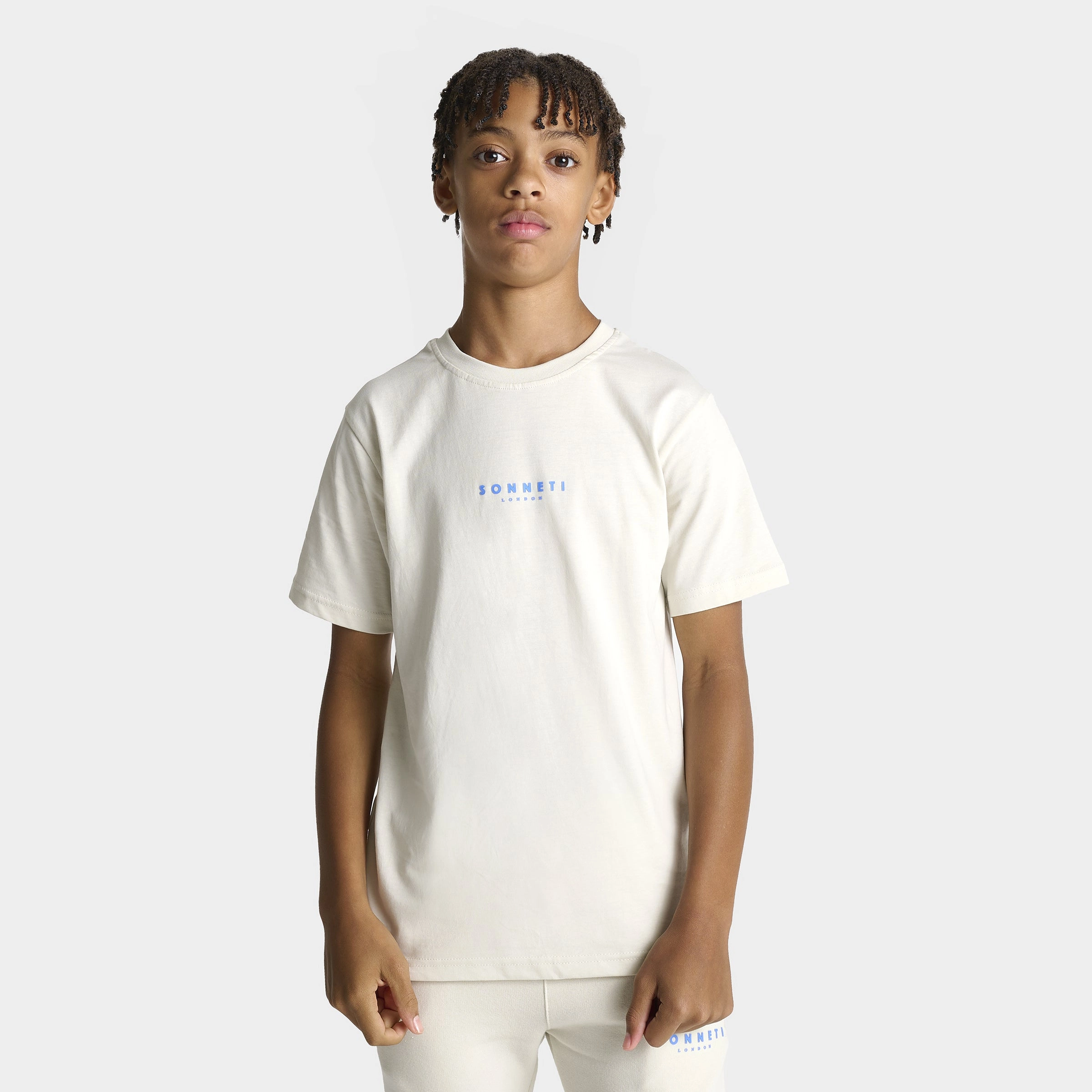 Sonneti Junior Boys' London T-Shirt / Vaporous Gray