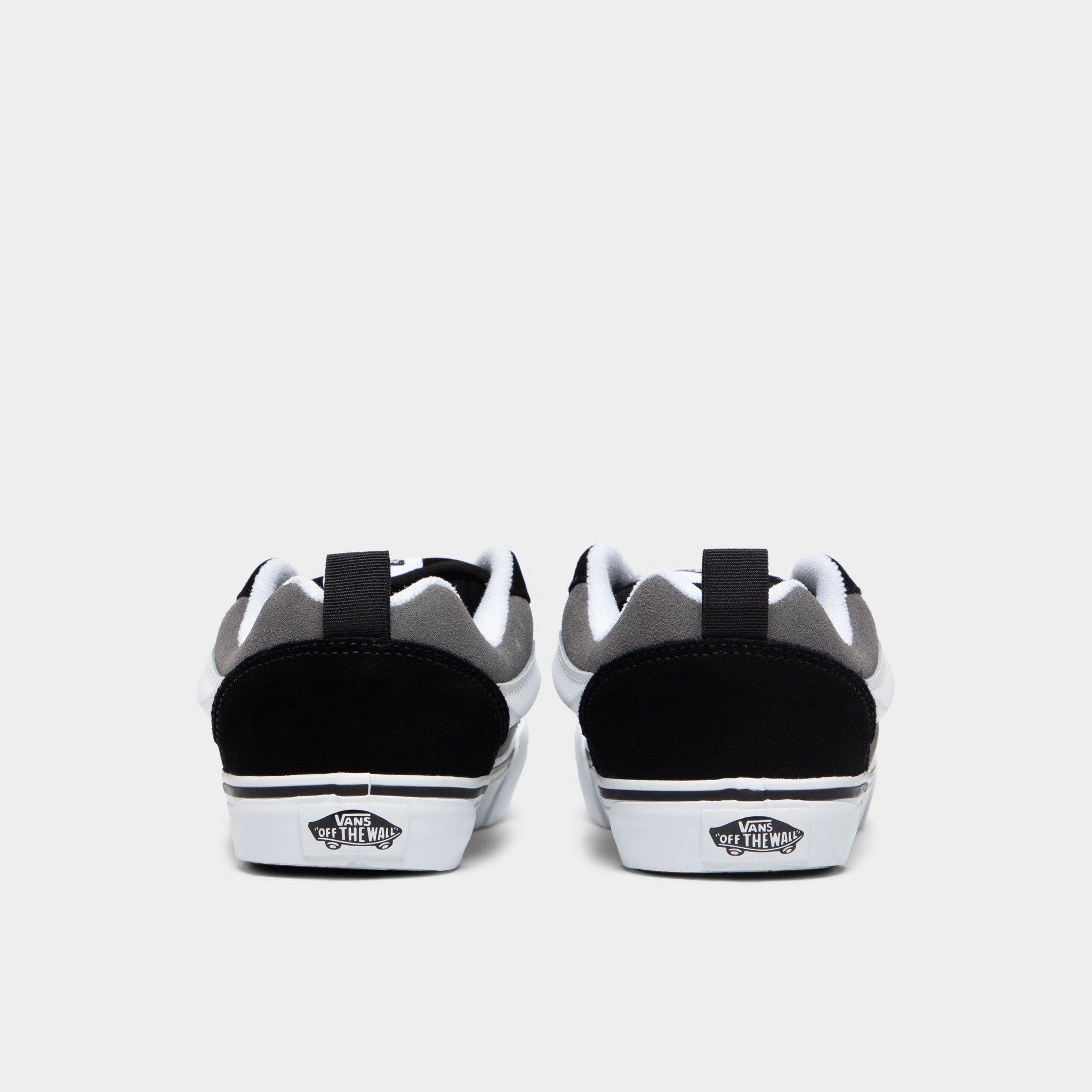 Vans Juniors' Knu Skool Black / Grey - White