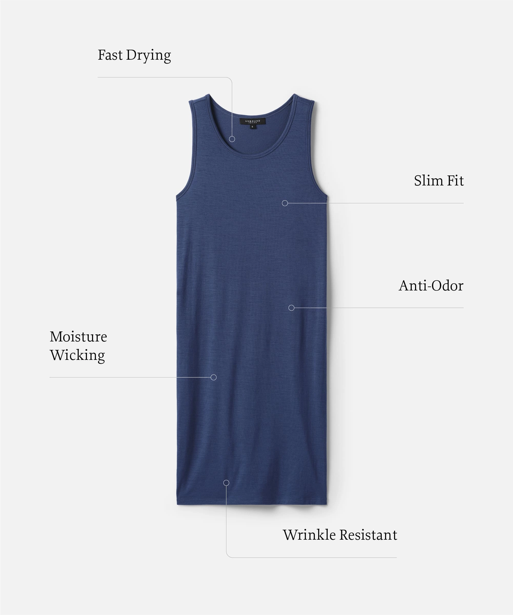 Women's Mini Merino Travel Dress