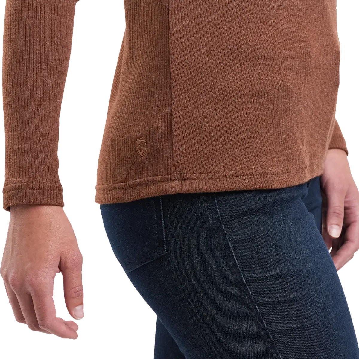 Women's Verona Ribbed Long Sleeve